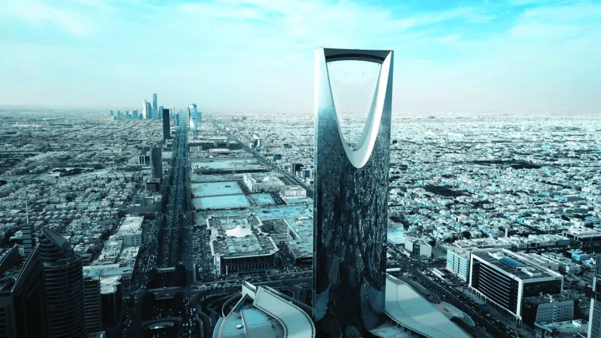Riyadh skyline shown in the company profile